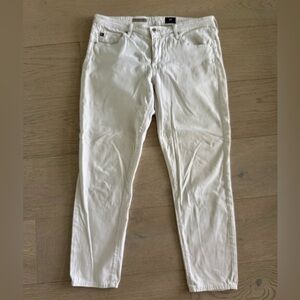 AG Adriano Goldschmied The Stevie Ankle Petite Slim Straight Jeans size 30P
